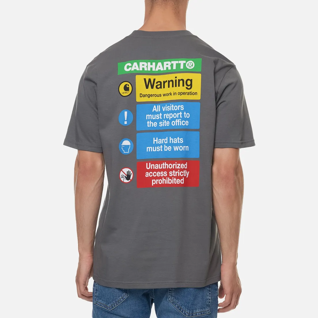 Carhartt WIP Мужская футболка S/S Warning