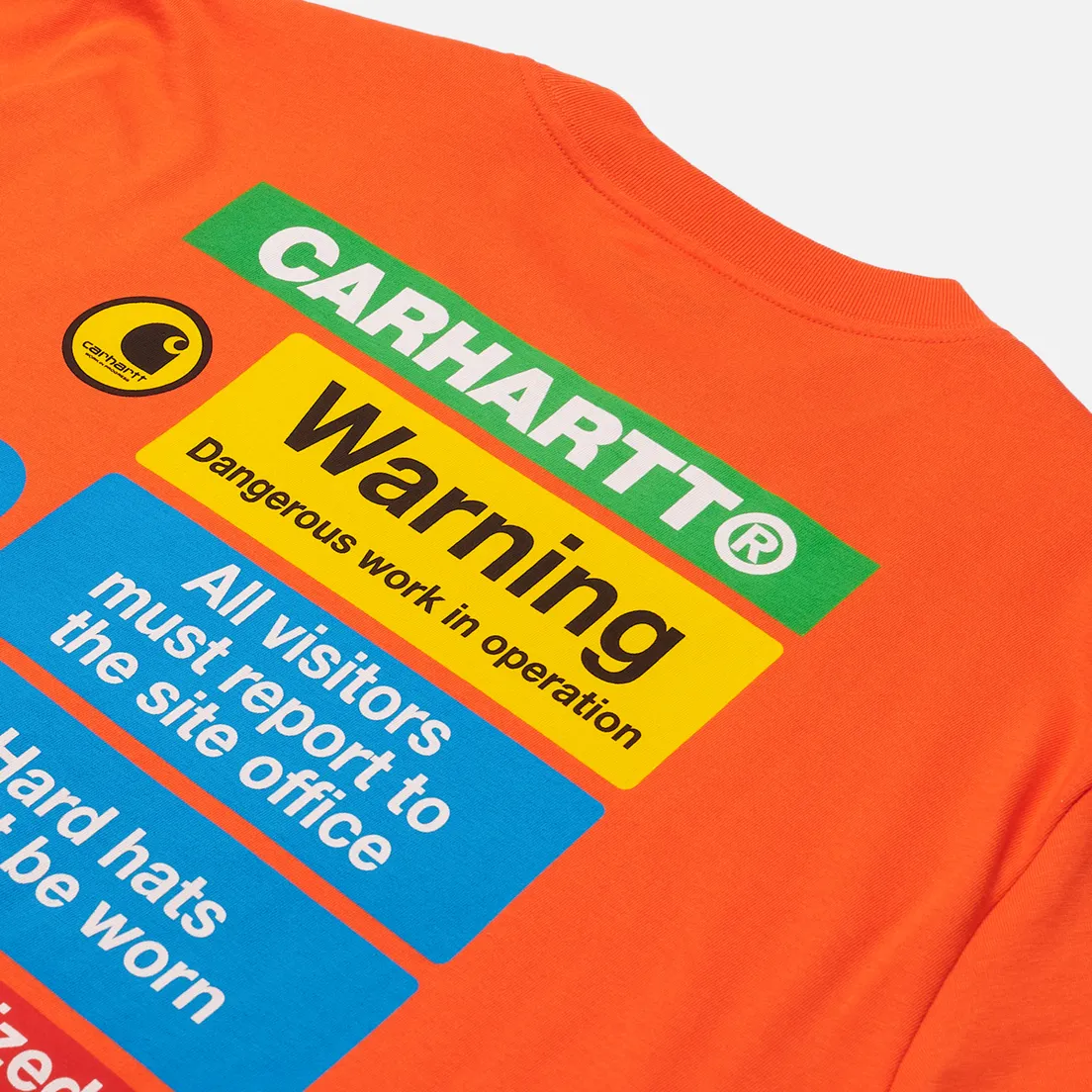 Carhartt WIP Мужская футболка S/S Warning