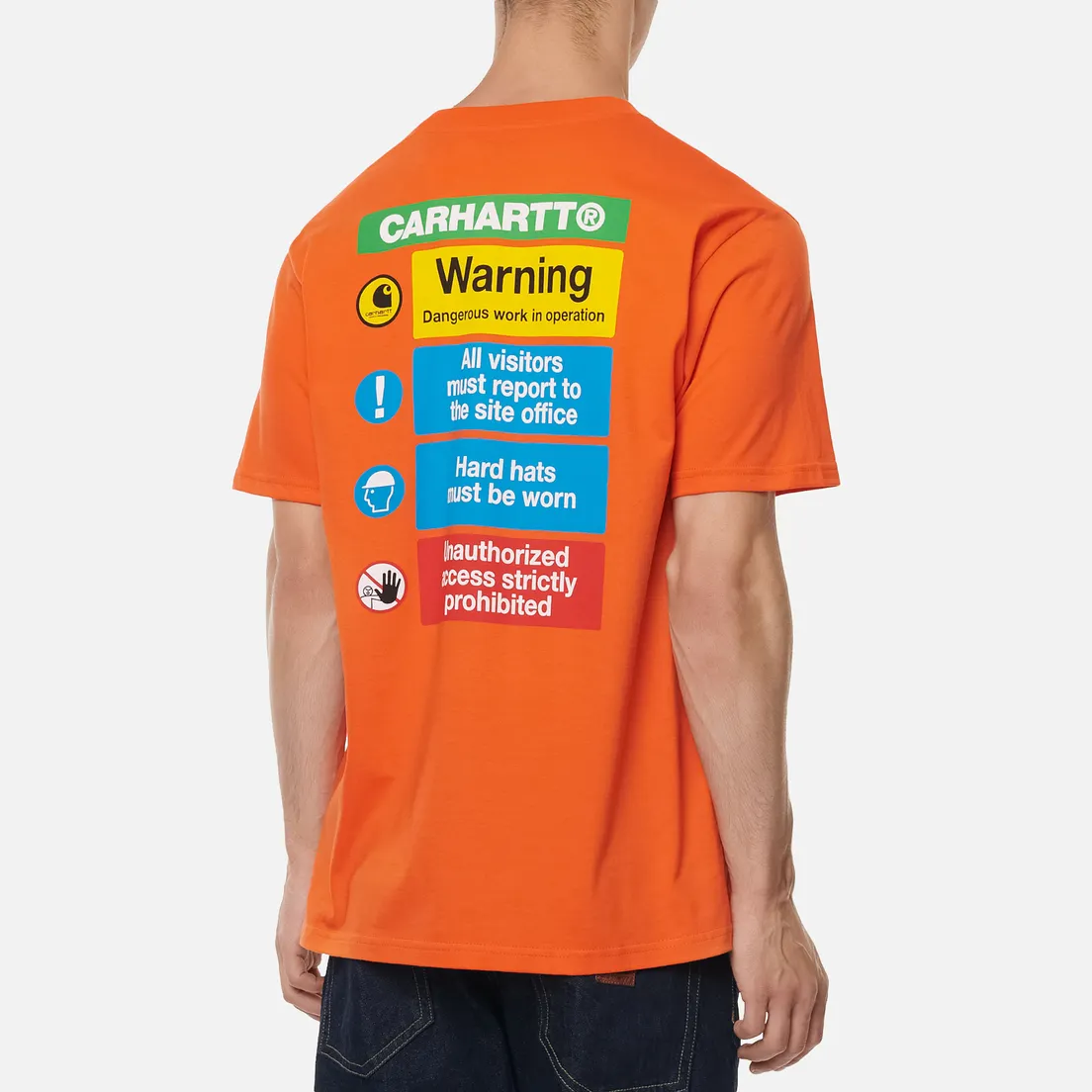 Carhartt WIP Мужская футболка S/S Warning