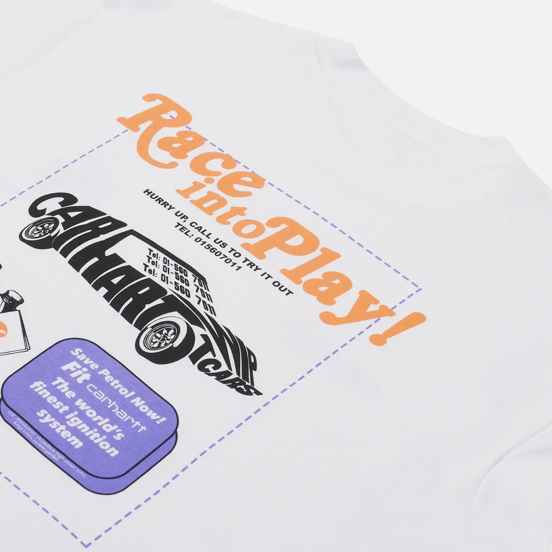 Carhartt WIP Мужской лонгслив L/S Carhartt Race Play
