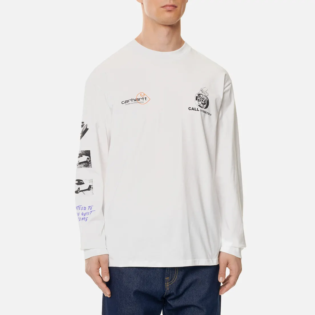 Carhartt WIP Мужской лонгслив L/S Carhartt Race Play