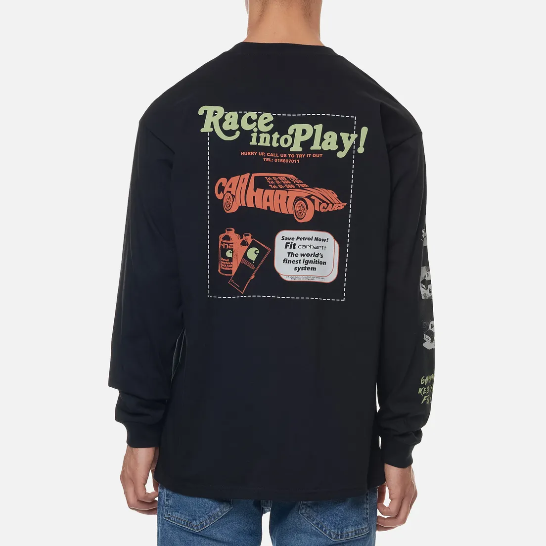 Carhartt WIP Мужской лонгслив L/S Carhartt Race Play