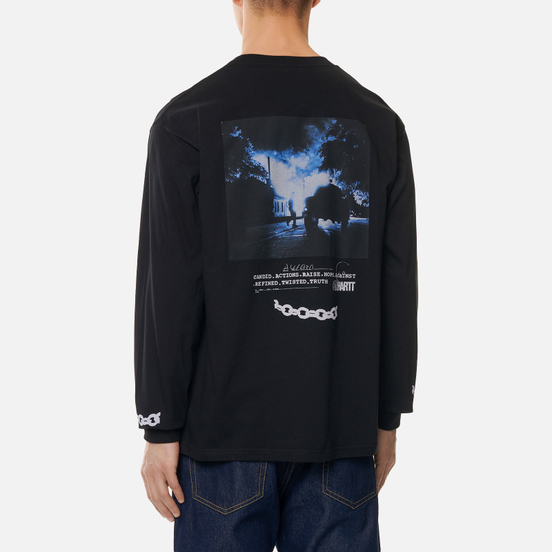 Мужской лонгслив Carhartt WIP L/S Twisted Truth Black