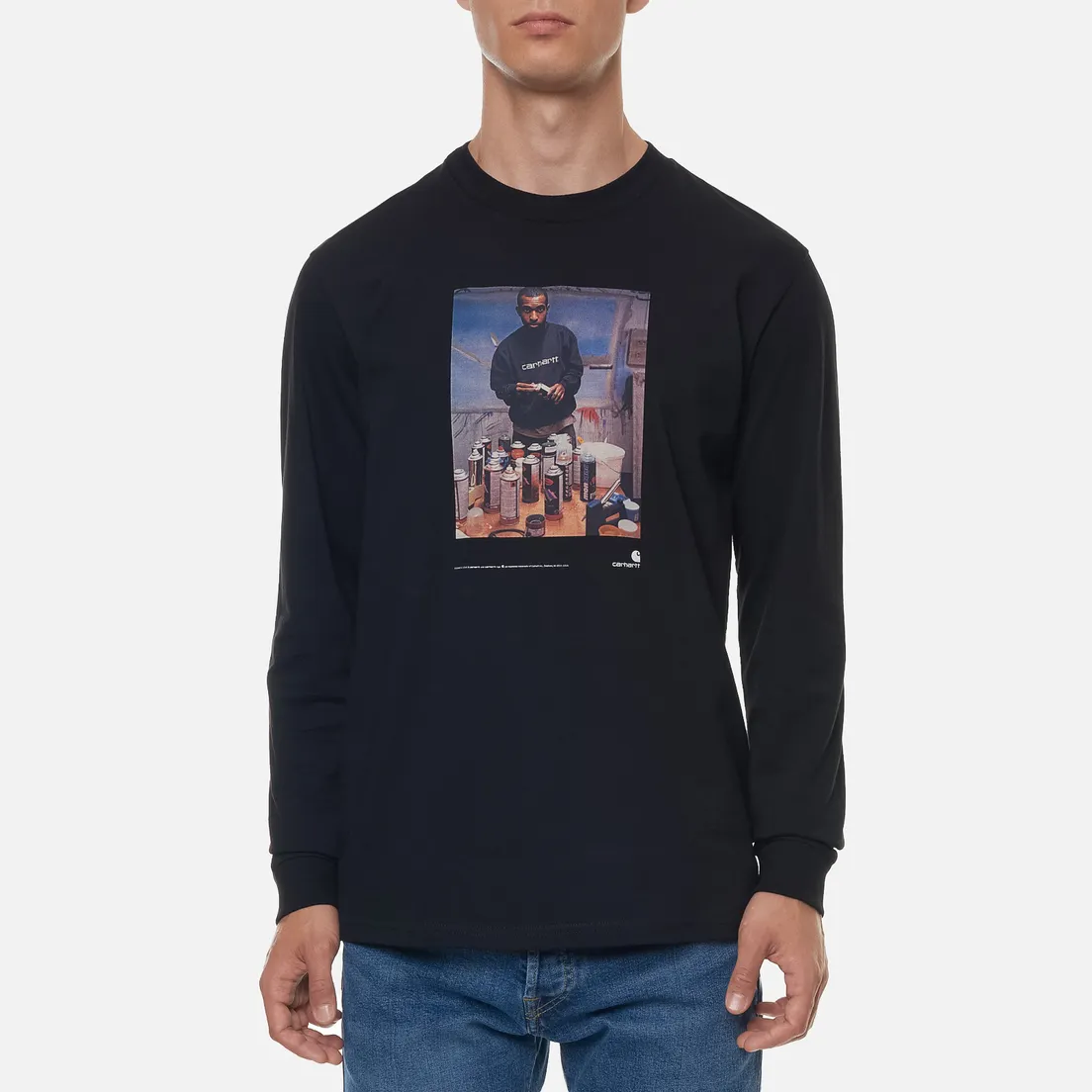 Carhartt WIP Мужской лонгслив L/S 1998 Ad Jay One