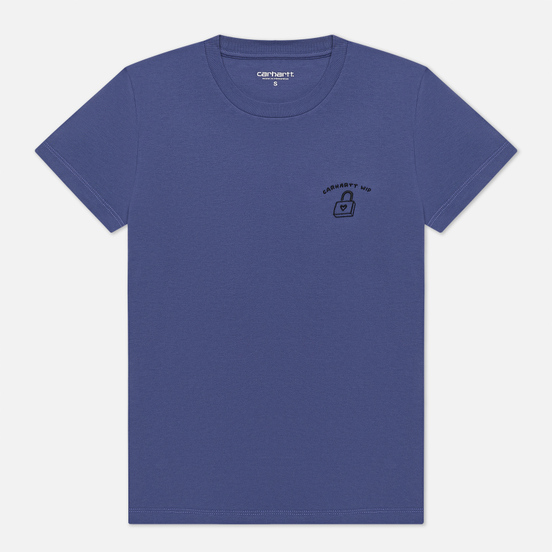 Женская футболка Carhartt WIP W S/S Reverse Midas Cold Viola/Black