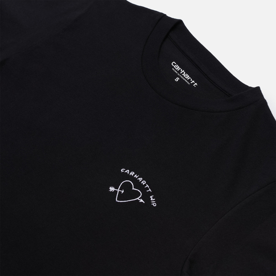 Женская футболка Carhartt WIP W S/S Reverse Midas Black/White