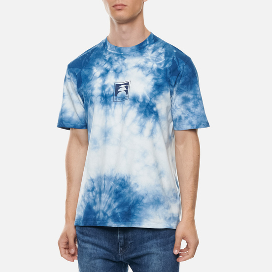 Мужская футболка Edwin Sunrise II Vintage Blue Batik Garment Dyed