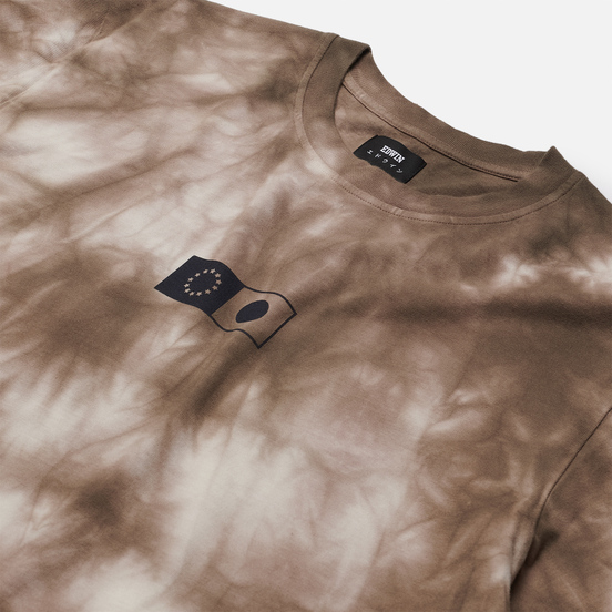 Мужская футболка Edwin Synergy Frost Grey Batik Garment Dyed