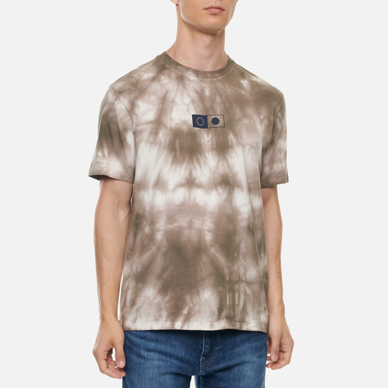 Мужская футболка Edwin Synergy Frost Grey Batik Garment Dyed
