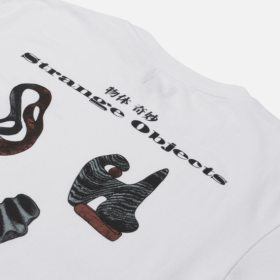 Мужская футболка Edwin Strange Objects White