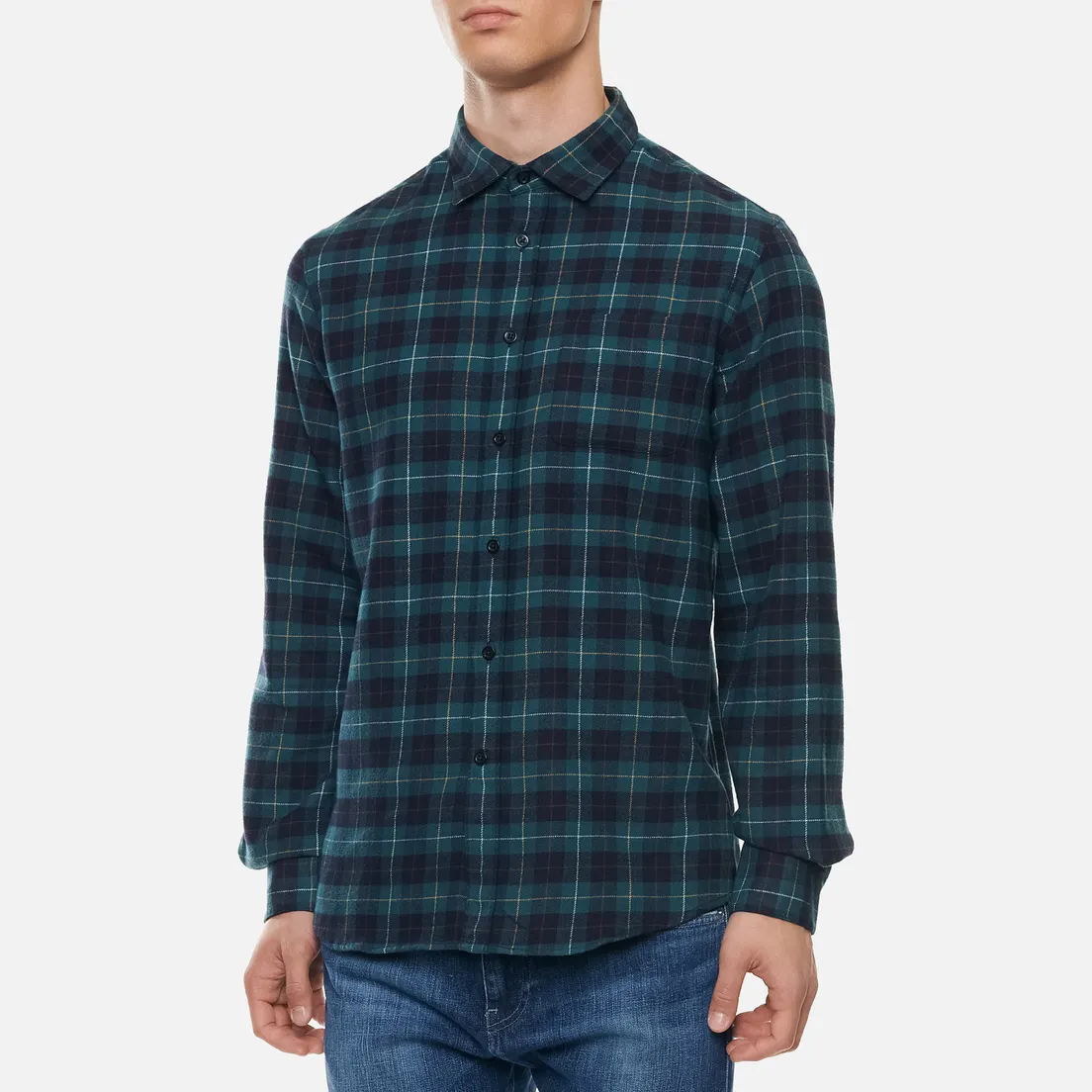 Edwin Мужская рубашка Don Garment Washed