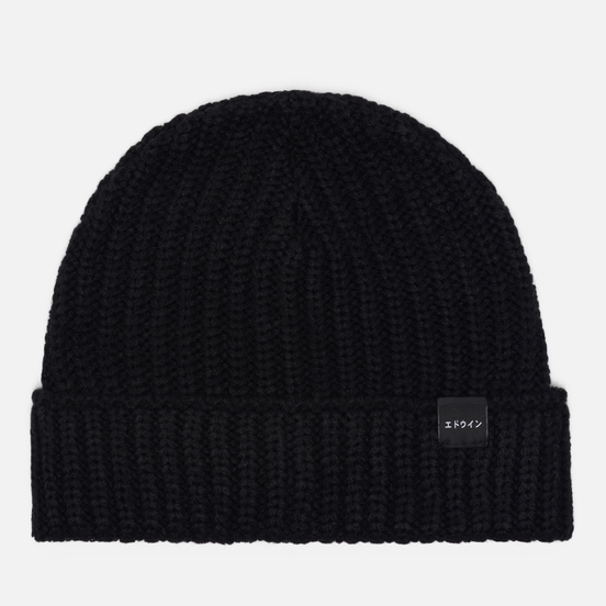 Шапка Edwin Purl Beanie Black