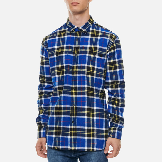 Мужская рубашка Edwin Labour Blue/Black