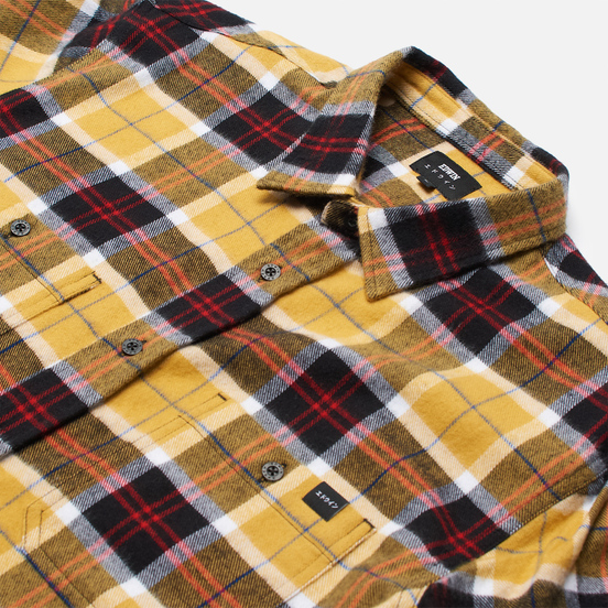 Мужская рубашка Edwin Labour Yellow/Black
