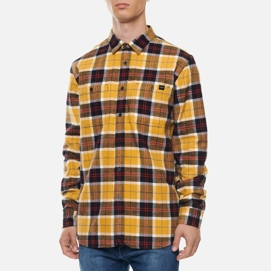 Мужская рубашка Edwin Labour Yellow/Black