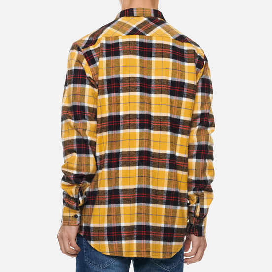 Мужская рубашка Edwin Labour Yellow/Black