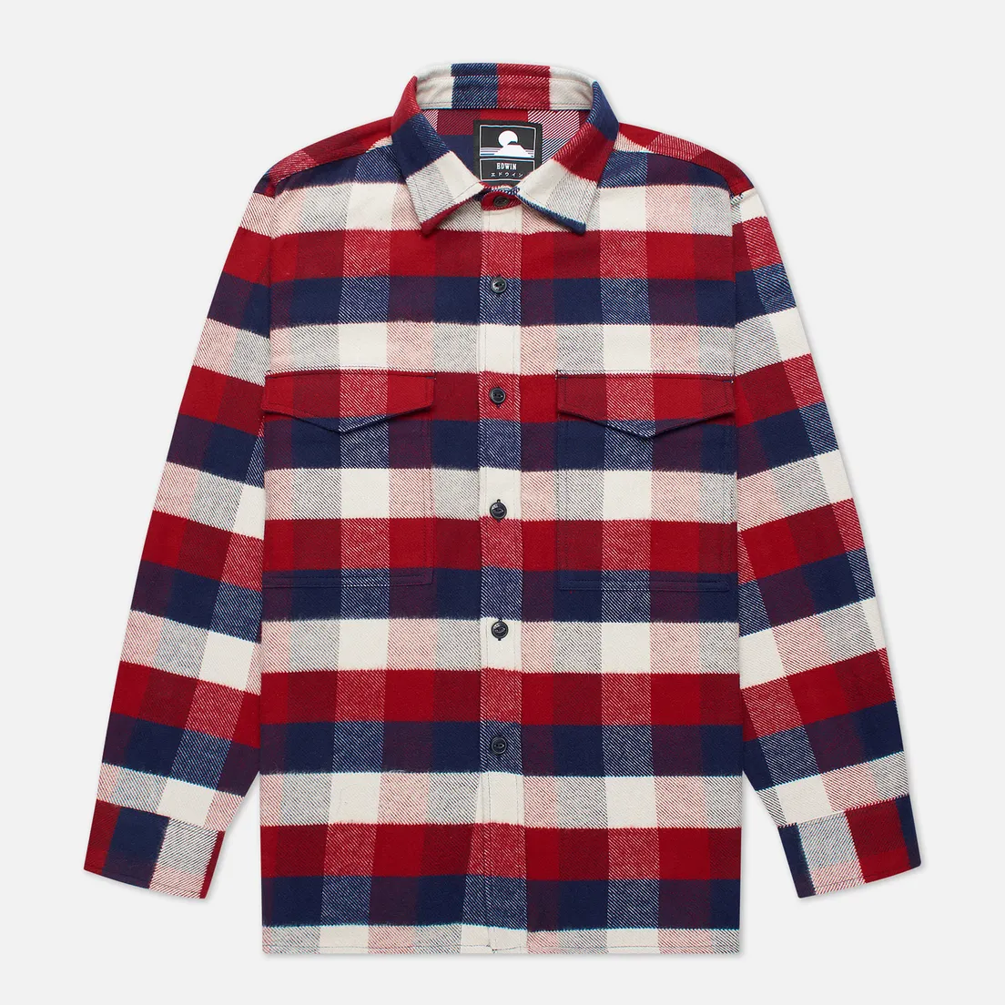 Edwin Мужская рубашка Big Flannel Buffalo