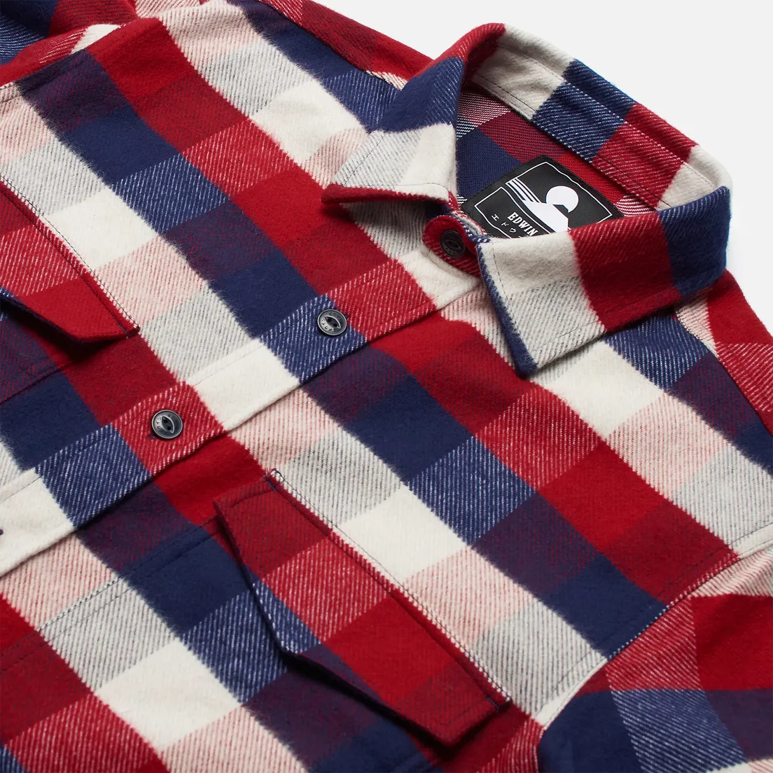 Edwin Мужская рубашка Big Flannel Buffalo