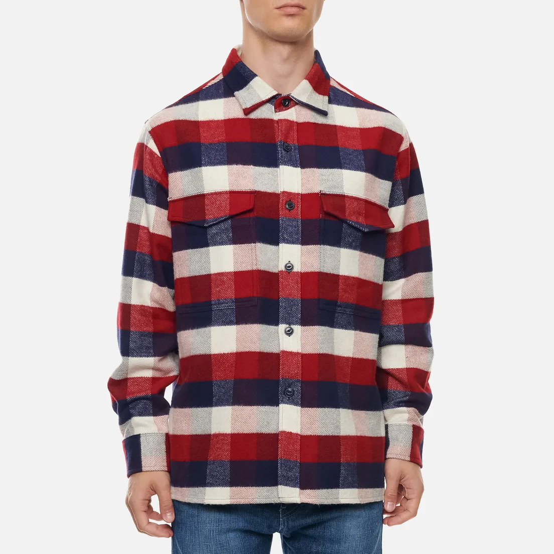 Edwin Мужская рубашка Big Flannel Buffalo