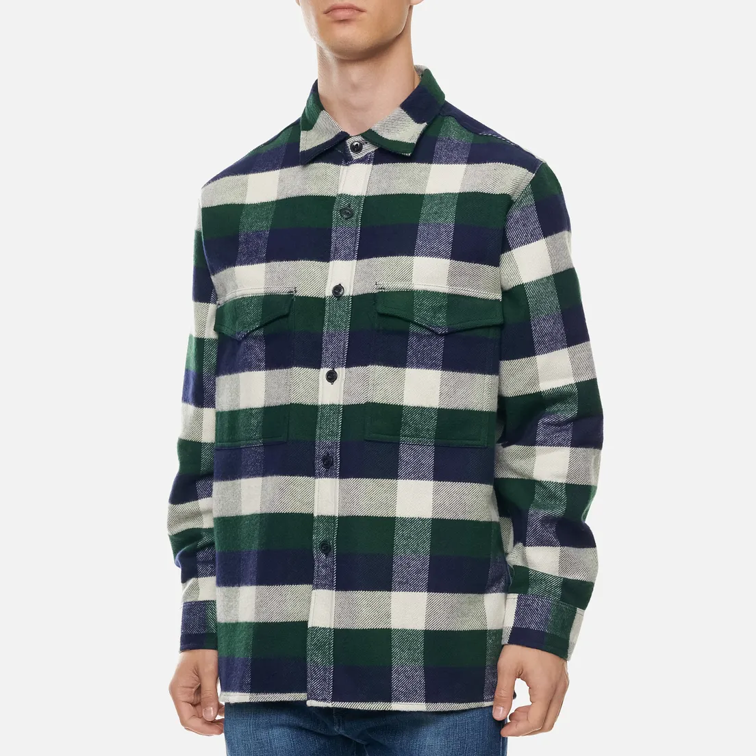 Edwin Мужская рубашка Big Flannel Buffalo