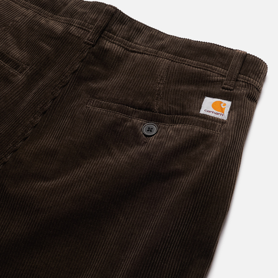 Мужские брюки Carhartt WIP Menson 10.9 Oz Tobacco Rinsed