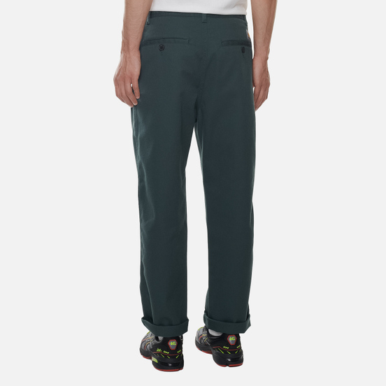 Мужские брюки Carhartt WIP Menson 9 Oz Dark Teal Rinsed