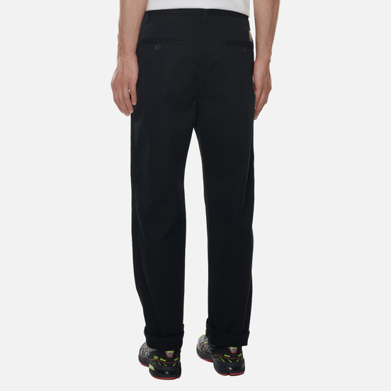 Мужские брюки Carhartt WIP Menson 9 Oz Black Rinsed