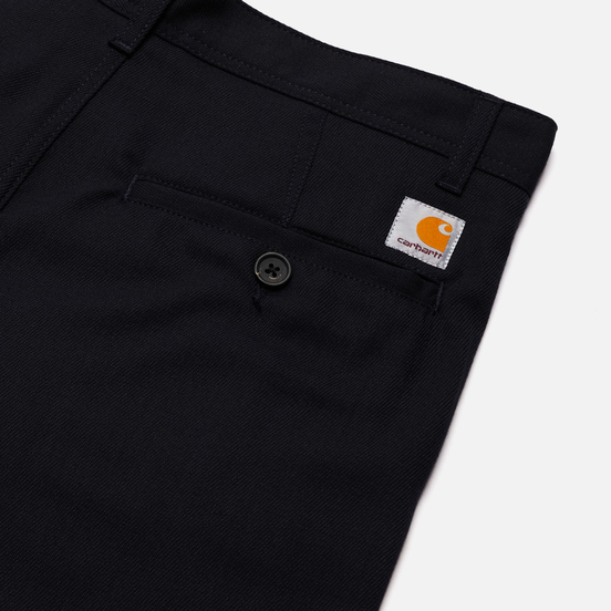 Мужские брюки Carhartt WIP Menson 6.8 Oz Dark Navy
