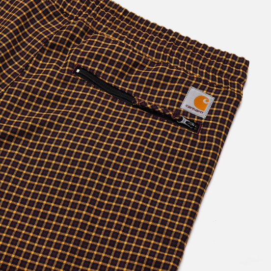 Мужские брюки Carhartt WIP Valiant 6.8 Oz Specter Check/Boysenberry