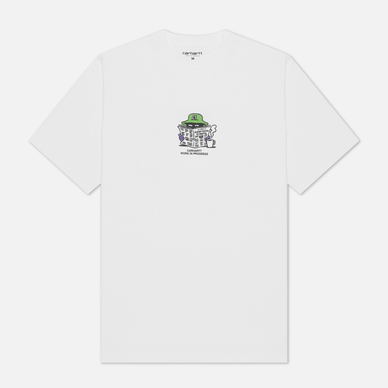 Мужская футболка Carhartt WIP S/S Everything Is Awful White