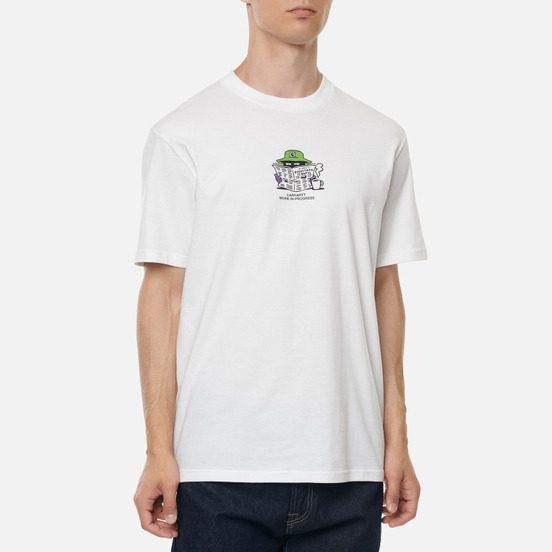 Мужская футболка Carhartt WIP S/S Everything Is Awful White