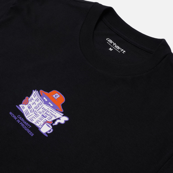 Мужская футболка Carhartt WIP S/S Everything Is Awful Black