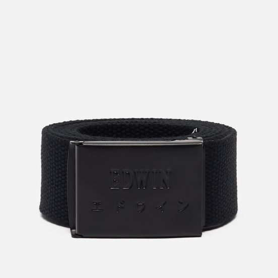 Ремень Edwin Webbing Clip Black