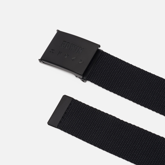 Ремень Edwin Webbing Clip Black