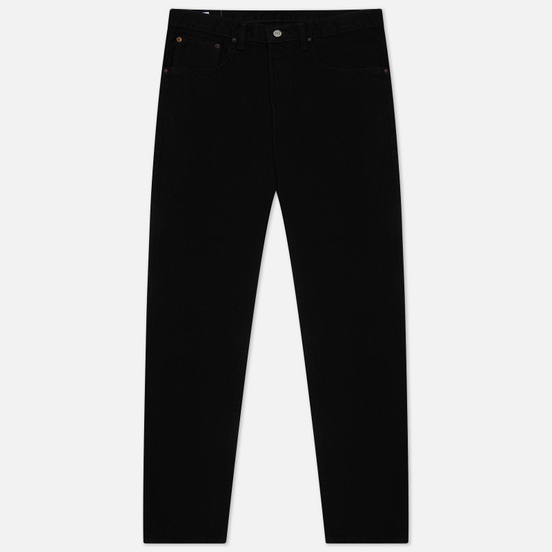 Мужские джинсы Edwin Regular Tapered Black Rainbow Selvage 14 Oz Black Rinsed