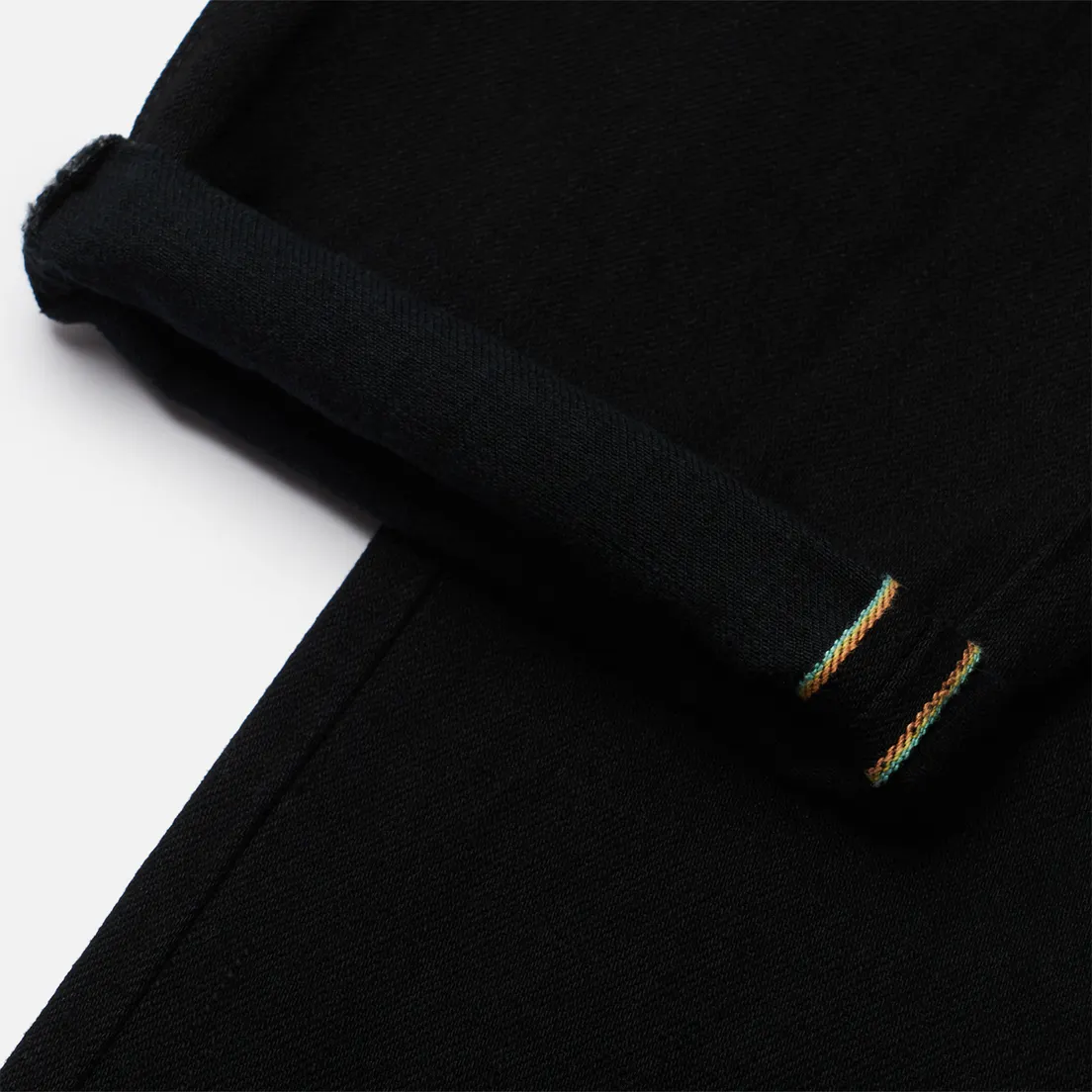 Edwin Мужские джинсы Regular Tapered Black Rainbow Selvage 14 Oz