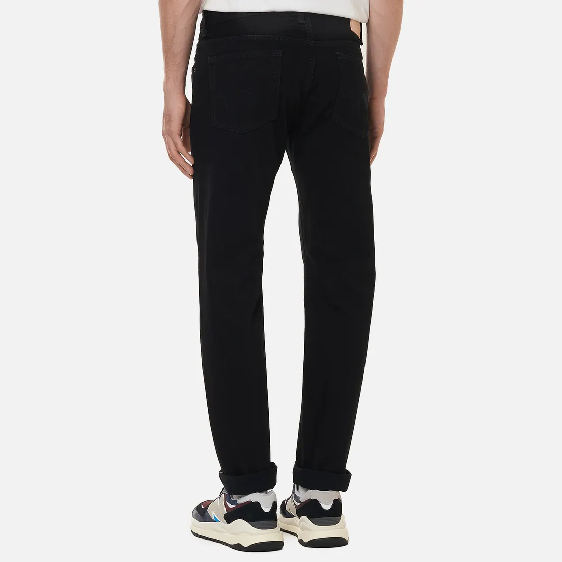 Edwin Мужские джинсы Regular Tapered Black Rainbow Selvage 14 Oz