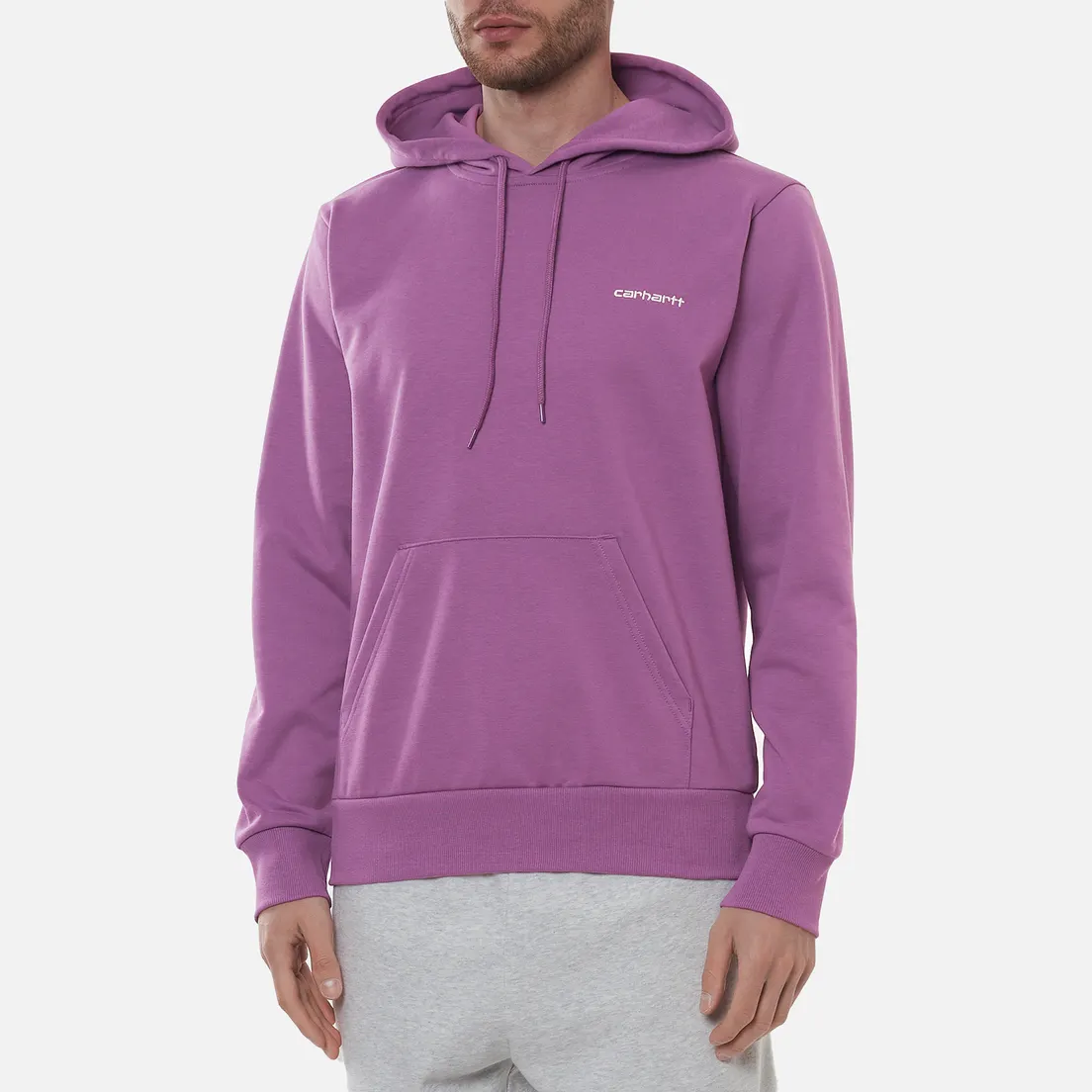Carhartt WIP Мужская толстовка Script Embroidery 13 Oz Hooded