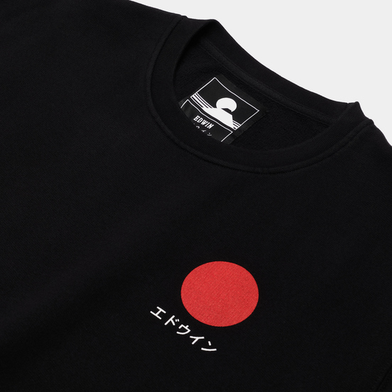 Мужская толстовка Edwin Japanese Sun Black