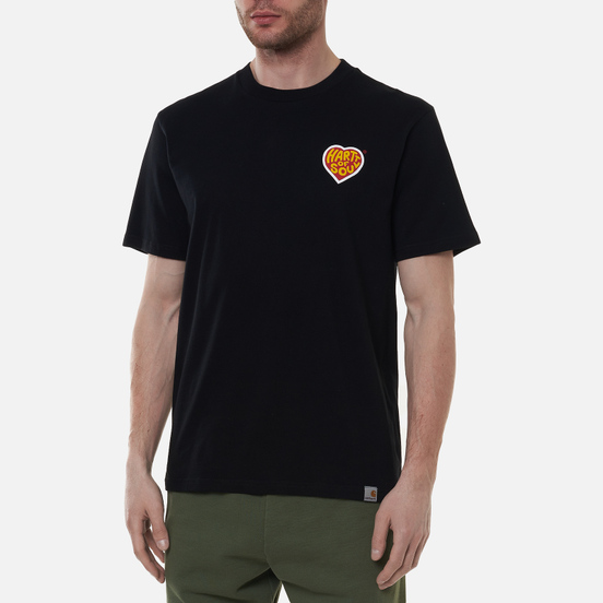 Мужская футболка Carhartt WIP S/S Hartt Of Soul Black