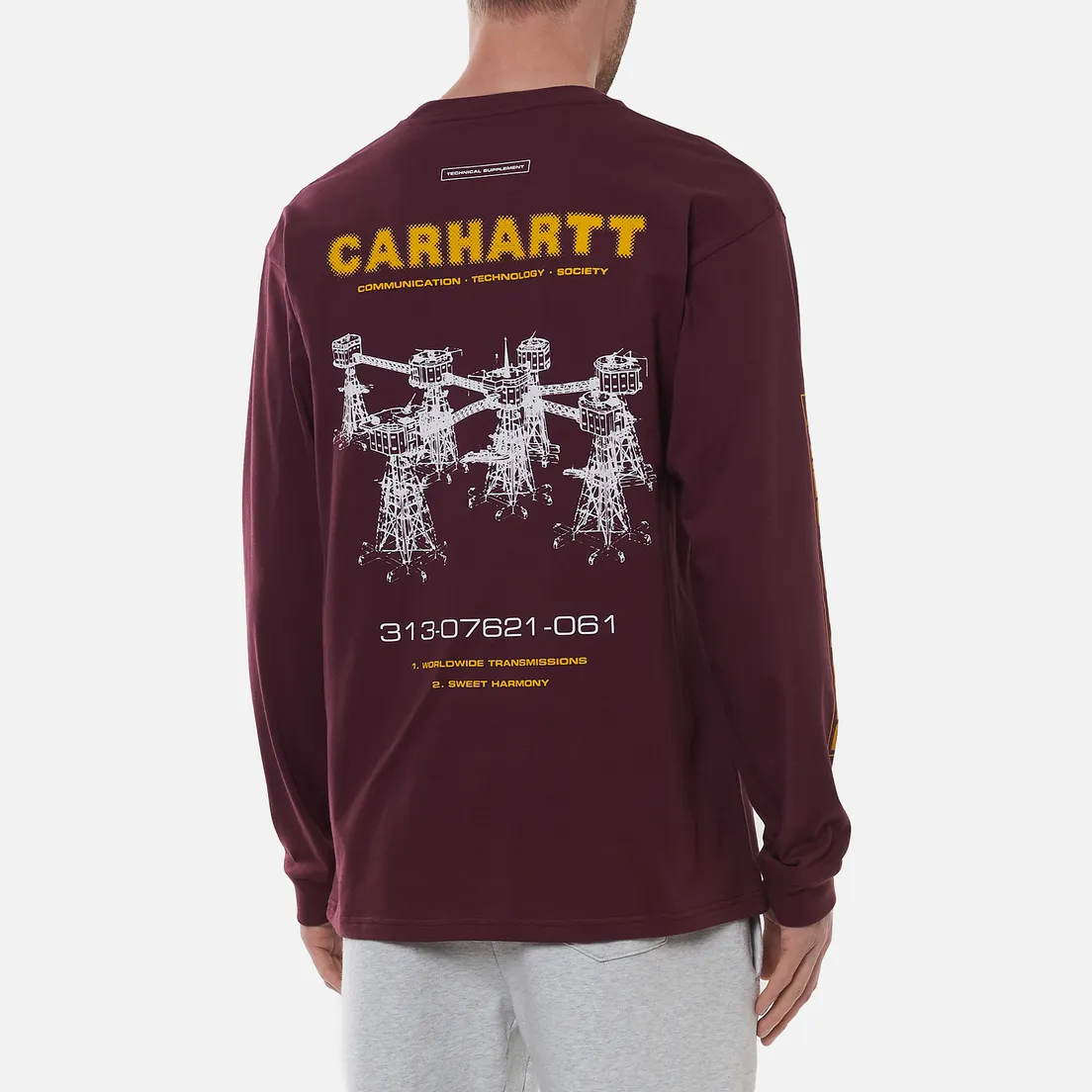 Carhartt WIP Мужской лонгслив Airwaves
