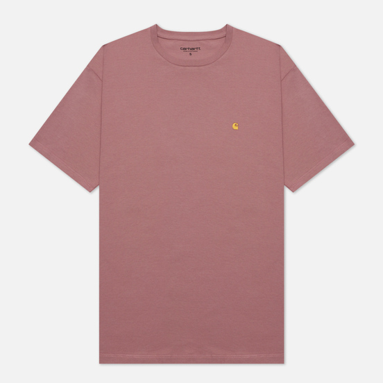 Женская футболка Carhartt WIP W S/S Chase Malaga/Gold