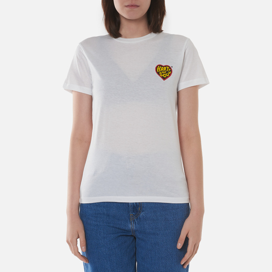 Женская футболка Carhartt WIP W S/S Hartt Of Soul White