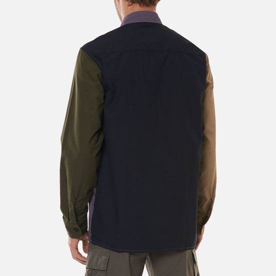 Мужская рубашка Carhartt WIP L/S Valiant 6.5 Oz Provence Rinsed