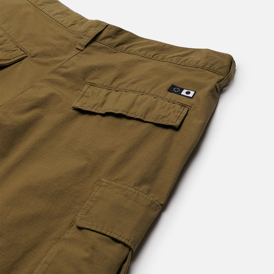 Мужские шорты Edwin Jungle Ripstop Martini Olive Garment Dyed Enzyme Wash