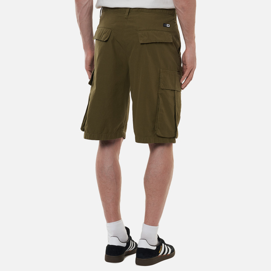 Мужские шорты Edwin Jungle Ripstop Martini Olive Garment Dyed Enzyme Wash