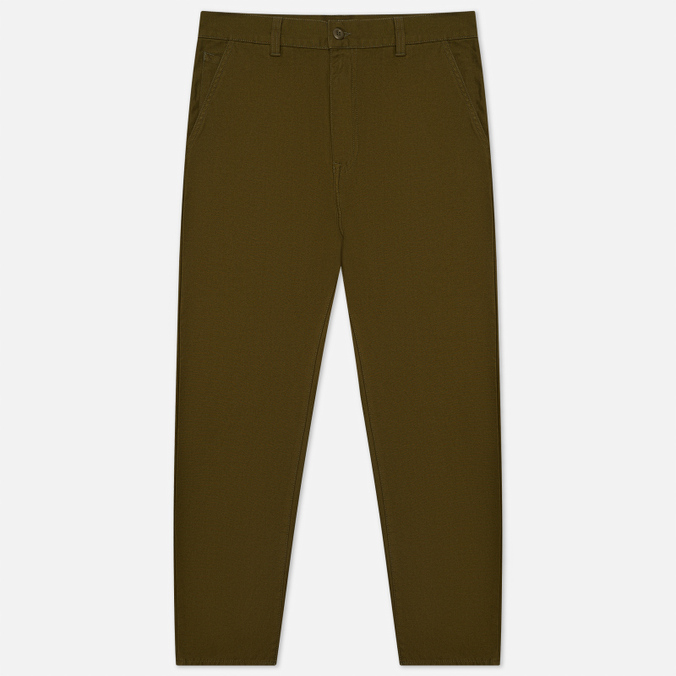 Мужские брюки Edwin, цвет оливковый, размер 34 I029258.UNG.AB Universe Cropped - фото 1