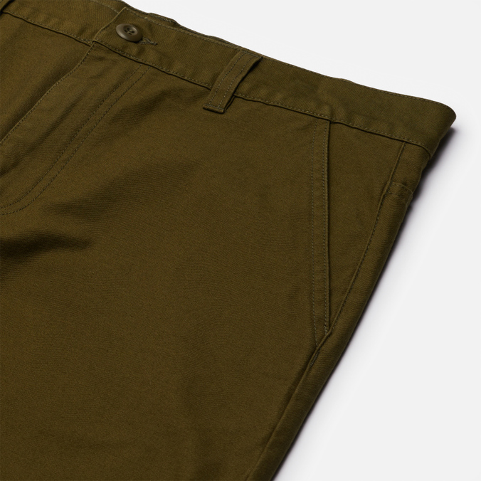Мужские брюки Edwin, цвет оливковый, размер 34 I029258.UNG.AB Universe Cropped - фото 2