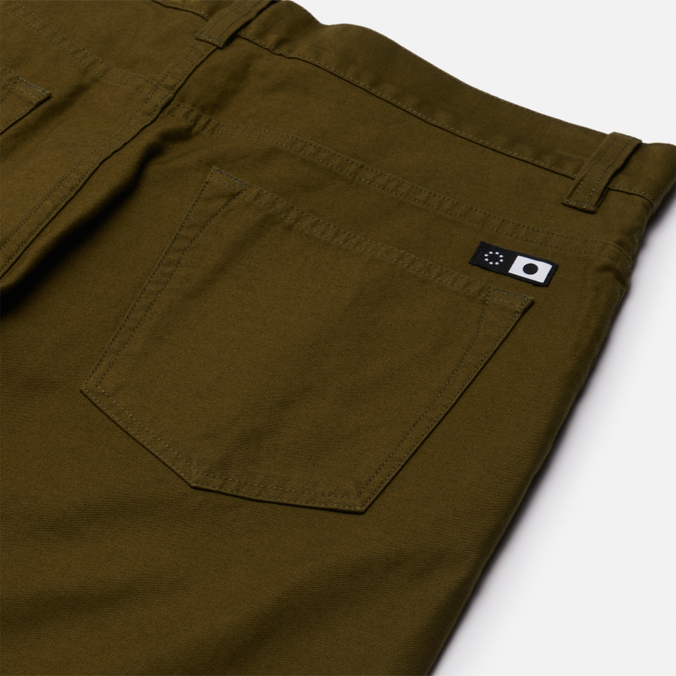 Мужские брюки Edwin, цвет оливковый, размер 34 I029258.UNG.AB Universe Cropped - фото 3