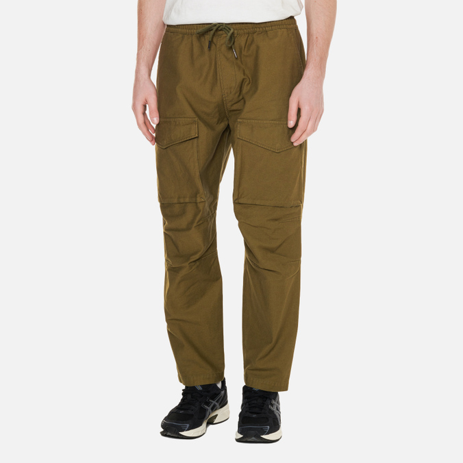 Мужские брюки Edwin, цвет оливковый, размер XL I029259.MAO.AB Manoeuvre - фото 4